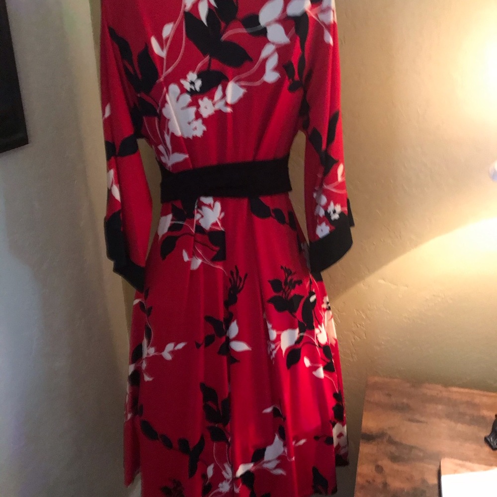 Kimono style dress, 3/4 sleeve